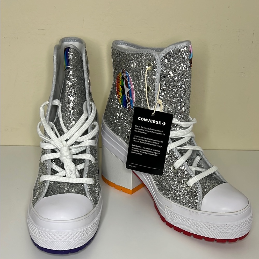 Converse Chuck 70 De Luxe Heel Pride Platform 8.5W